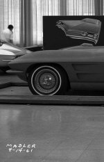 Corvette 4 seat clay model  April 14th 1961.jpg