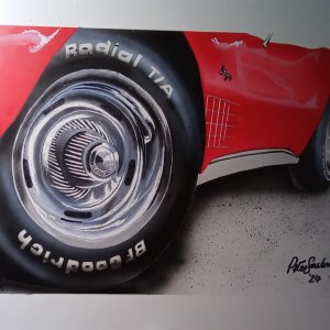 C3 Chrome Wheel