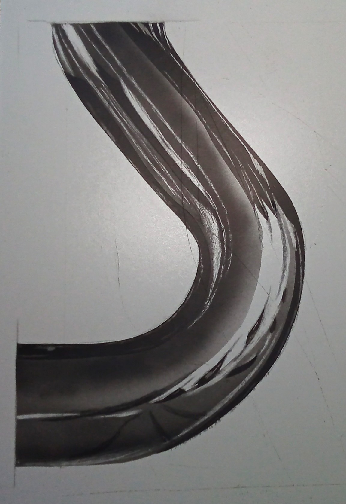 Chrome exhaust detail